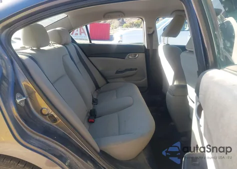 2014 Honda Civic Lx из США, поврежденный, VIN 19XFB2F57EE222942